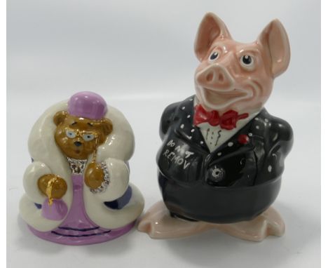 Wade Natwest Figure &amp; Similar Queen Mum Figure(2): 