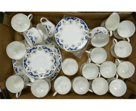 Paragon Coniston tea ware: to include 18 cups, 11 saucers, 10 side plates, milk jug, sugar bowl 