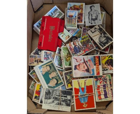 A selection of ABC and other gum trade cards including Civil War News, Battle, Batman etc