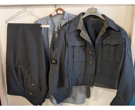 A WW2 period RAF wireless operators uniform