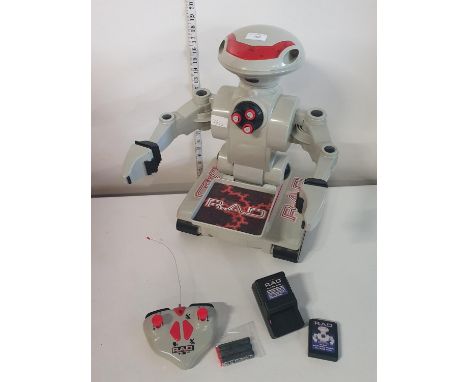 A vintage RAD remote control robot in working order, shipping unavailable