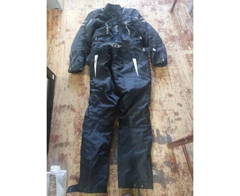 A new Buchii motorbike trousers and jacket size XXL