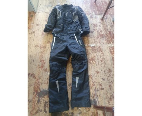 A new Buchii motorbike trousers and jacket size small