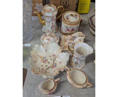 A selection of assorted Crown Devon ceramics, shipping unavailable