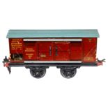 Kraus gedeckter Güterwagen, Spur 1, CL, Alterungs- und Gebrauchsspuren, L 22, Z 3
