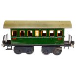 Märklin Personenwagen 1807, Spur 1, CL, Drehgestelle ersetzt, L 27, sonst noch Z 2