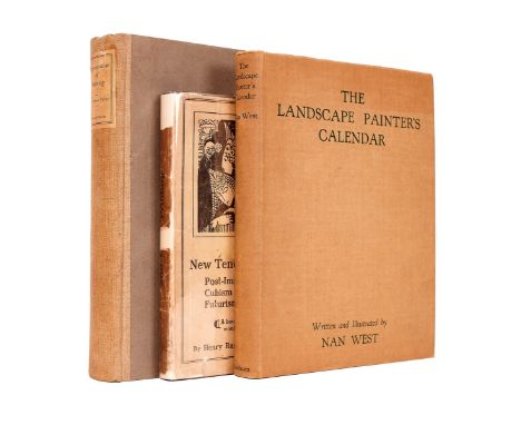 NO RESERVE West (Nan) The Landscape Painter's Calendar, out-of-series copy from an edition limited to 300, colour tipped in p