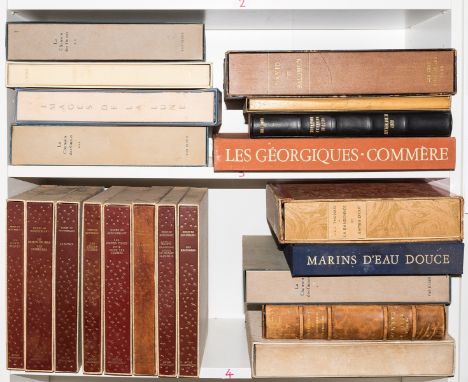 NO RESERVE Hemingway (Ernest) Oeuvres Completes, 8 vol., edited by André Sauret, illustrations by Carzou, Commere, Fontanaros