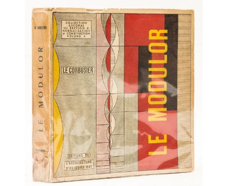 Architecture.- Corbusier (Le) Le Modulor. Essai sur une Mesure Harmonique a l'Echelle Humaine..., first edition, numerous ill