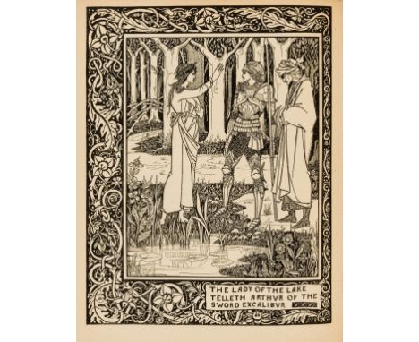 Beardsley (Aubrey).- Malory (Sir Thomas) [Le Morte Darthur] The Birth and Life and Acts of King Arthur, 2 vol., one of 1500 c