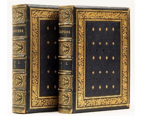 Shakespeare (William) The Works, 2 vol., Imperial Edition, edited by Charles Knight, ink stamp of Leonard Bishop to front fre