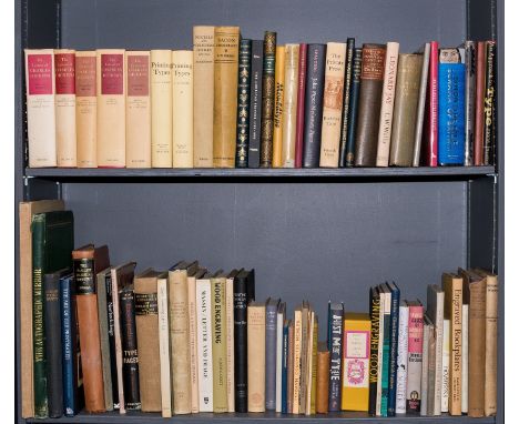 Bibliography.- Dickens (Charles) The Letters..., edited by Graham Storey and others, vol. 1-5 only (of 12), dust-jackets, som