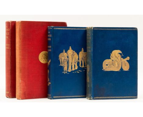 Kipling (Rudyard) The Second Jungle Book, first edition, spine sunned with a few chips to ends, slight shelf-lean, 1895; The 