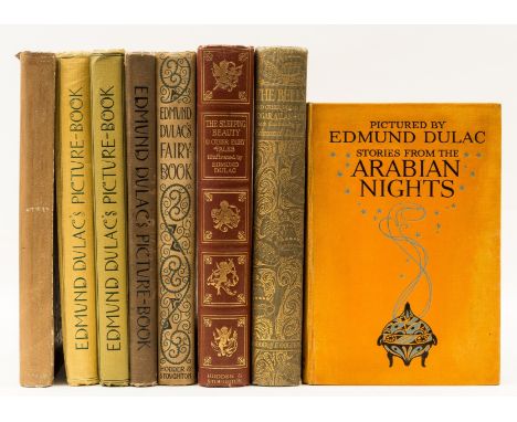 Dulac (Edmund).- Poe (Edgar Allan) The Bells, 28 colour plates by Edmund Dulac, captioned tissue-guards, some light finger-so