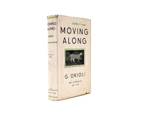 NO RESERVE Italy.- Orioli (G.) Moving Along. Just a Diary, first edition, title with tipped in vignette illustration, occasio