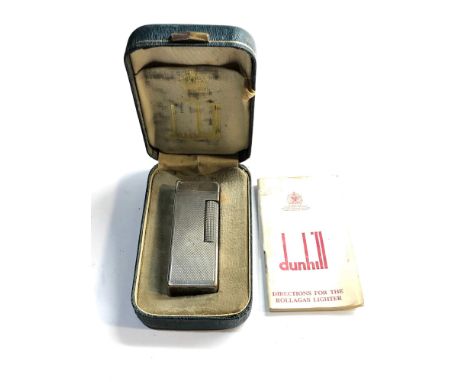 Boxed Dunhill lighter 