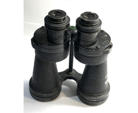 WW1 military binoculars patt.12464 x5 bino .prism  Mk 1V  No832  military broad arrow markings  6E/383 