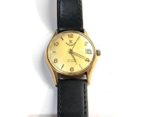 Vintage Worcester automatic gents wristwatch 25 Jewels Swiss Made c.1970's  ticks but no warranty given 