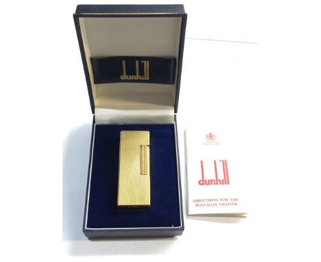Boxed Dunhill lighter 