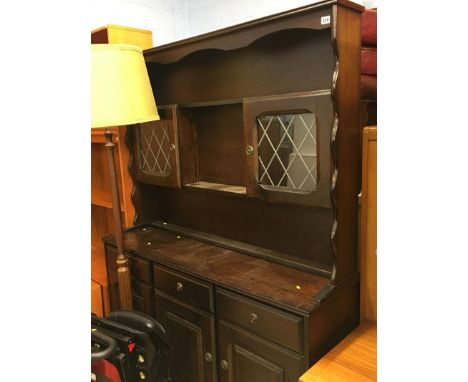 Dresser and standard lamp