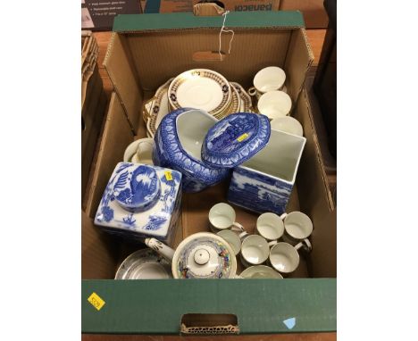 Coffee service, Maling tea caddies etc.