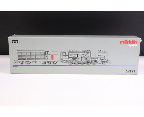Boxed Marklin Digital HO gauge 37171 BR 52K locomotive 