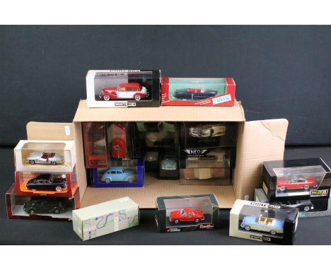 38 Boxed / cased diecast models to include 2 x Rio models including R6 and R10, 2 x Vitesse models featuring 286 Cadillac Eld