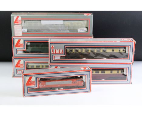 Six boxed Lima OO gauge locomotives to include 208069LG, 205150MWG, 205132MWG, 205144MWG, 205132 and 205133MWG 