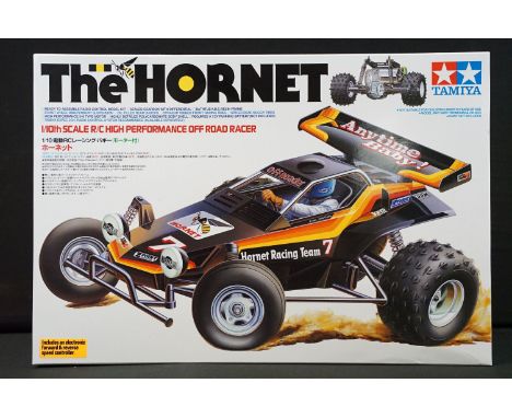 Radio Control - Boxed &amp; unbuilt Tamiya 'The Hornet' 1/10th Scale R/C High Performance Off Road Racer, item no. 58336*9800