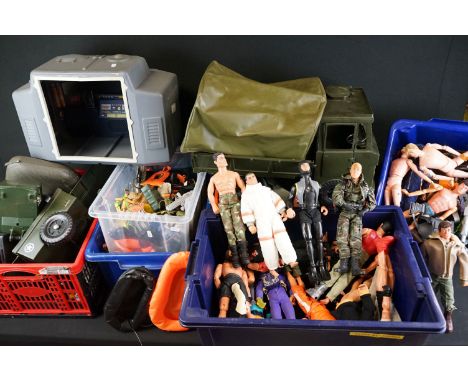 Action Man - Very large collection of mainly 1980s Palitoy Action Man items to include Action Man figures, accessories, vehic