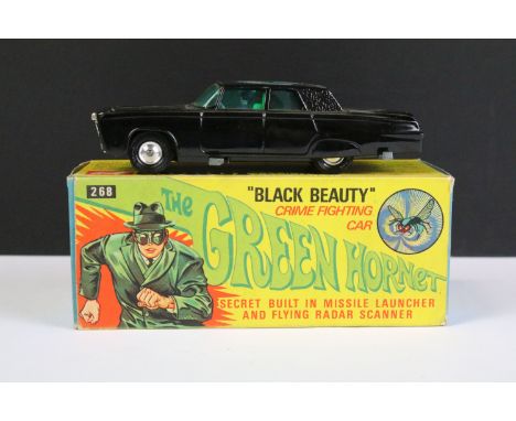 Boxed Corgi 268 The Green Hornet Black Beauty diecast model, complete &amp; in excellent condition with instructions and acce
