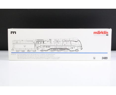 Boxed Marklin HO gauge 3489 BR 03 10 locomotive 