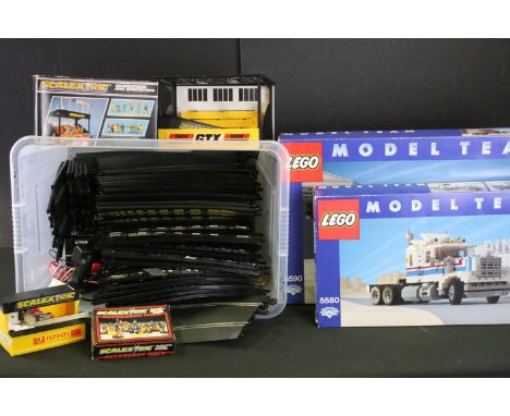 Lego - Two boxed Lego Model Team sets to include 5580 Highway Rig (instructions present) &amp; 5590 Whirl and Wheel Super Tru