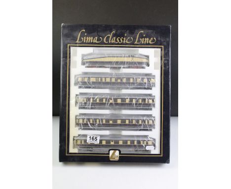 Boxed Lima Classic Line HO gauge 149790LK 61 001 Deutsche Reichsbahn train pack, complete 