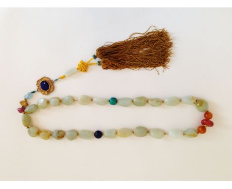 A White Jade Bead Fozhu
