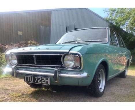 TTU 722H - 1970 Ford Cortina GT Mk2 Series 2 in green - 1598cc - an incredible opportunity to purchase an iconic staple of Br