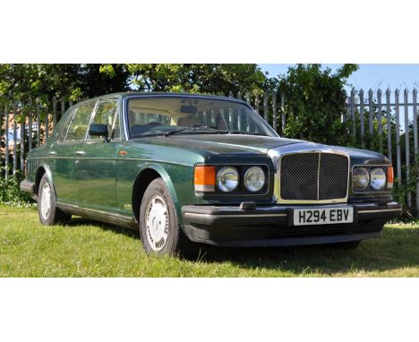 H294 EBV - Bentley Eight - First Registered; May 1991 - Petrol with LPG Conversion - 6750cc. This Bentley was first registere