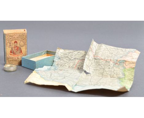 A rare&nbsp;WWII Second World War MI9 issued ' Special ' matchbox with concealed compass and map. The matchbox being a ' Gene