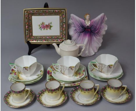 A Collection of Various Ceramics to Include Part Set of Shelley Autumnal Pattern (RD723404) Teawares to Comprise Three Cups, 
