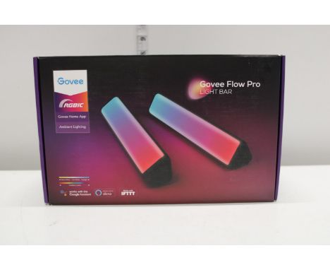 A boxed Govee Flow Pro light bar 