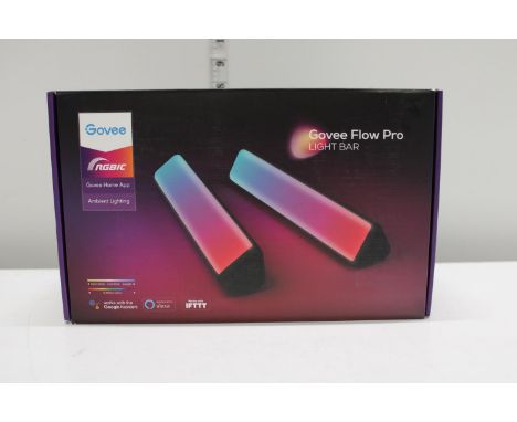 A boxed Govee Flow Pro light bar 