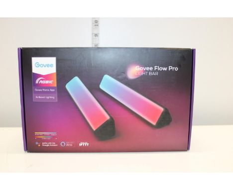 A boxed Govee Flow Pro light bar 
