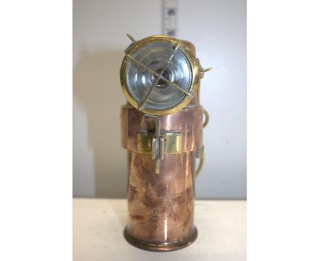 A CEAG BE3 Barnsley colliery miners lamp 