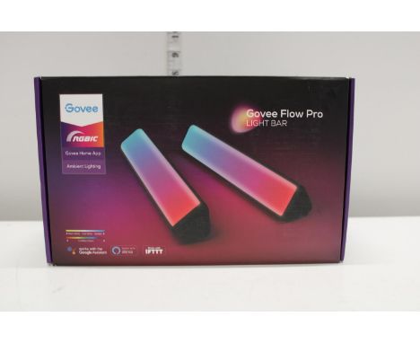 A boxed Govee Flow Pro light bar 