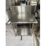 4' All SS Table