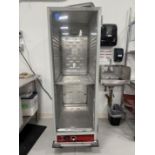 Avantco Portable Single Glass Door Heated Holding Cabinet (THIS ITEM MUST REMAIN ON PREMISES UNTIL M
