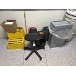 (Lot) (3) Stools, Steps, and Swiffer