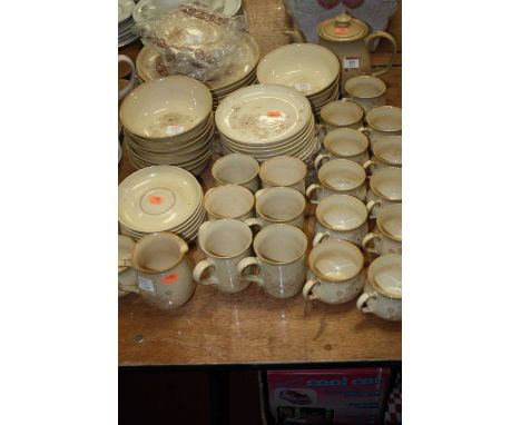 A Denby Colouroll tea and coffee breakfast service comprising of 65 pieces, handcrafted by Denby Fine StonewareCondition repo