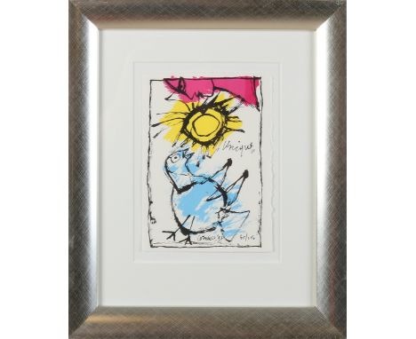 Corneille.&nbsp;'97.&nbsp;65/250.&nbsp;unique.&nbsp;Lithograph on paper.&nbsp;Dimensions: H 21 x W 15 cm.&nbsp;In good condit