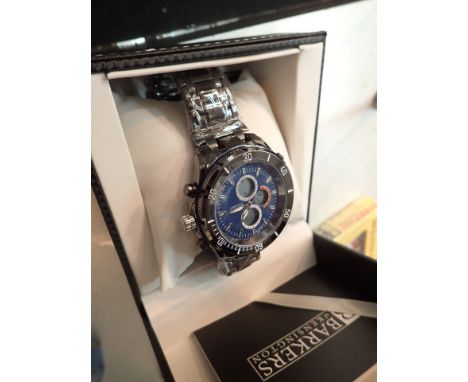 New old stock Barkers of Kensington gents wristwatch  CONDITION REPORT: This item works at the time of lotting up 